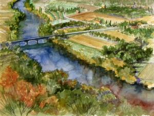 Dordogne River Valley