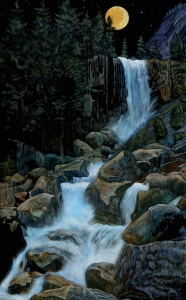 Vernal Falls Moonlight